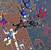 What skydivers like doing best - Relative Work