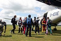 Boarding the Beech 99